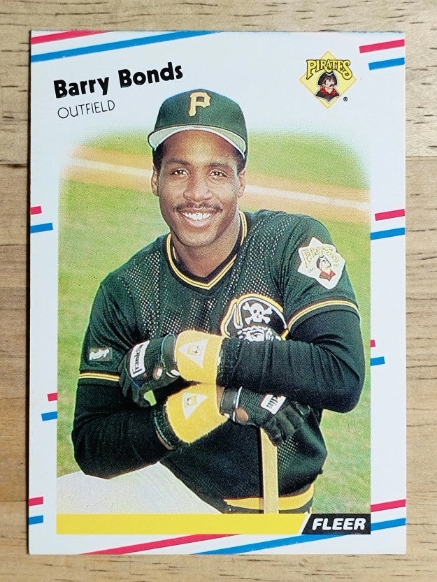 1988 Fleer #322 Barry Bonds