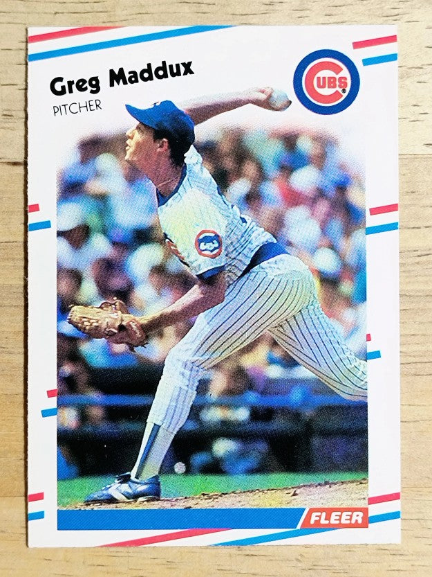 1988 Fleer #423 Greg Maddux