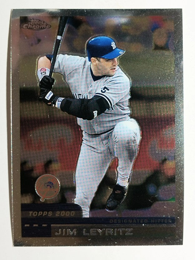 2000 Topps Chrome #384 Jim Leyritz