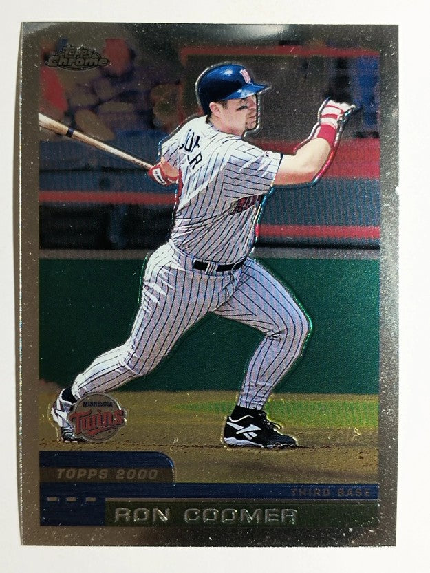 2000 Topps Chrome #437 Ron Coomer