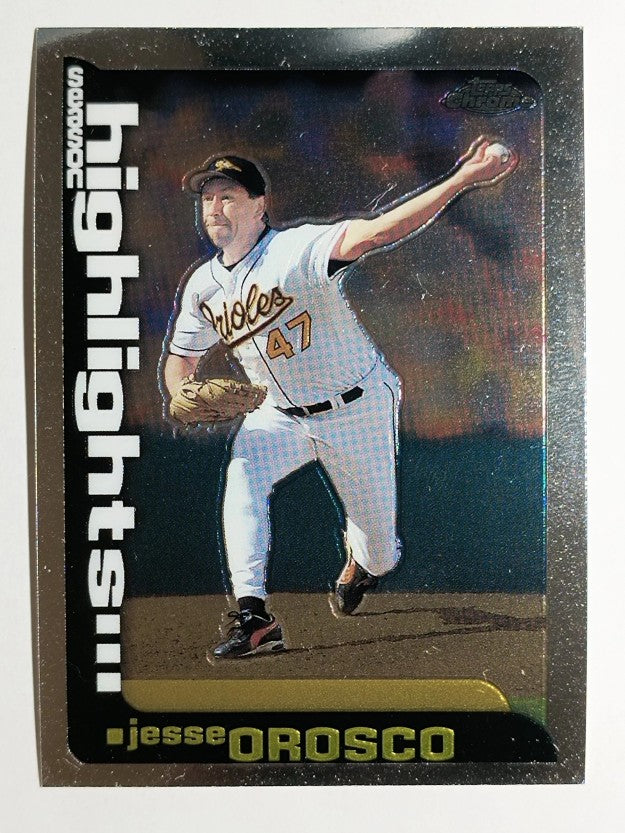 2000 Topps Chrome #460 Jesse Orosco SH