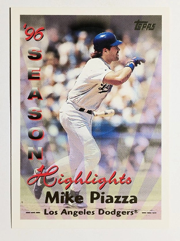 1997 Topps #104 Mike Piazza HL