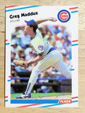 1988 Fleer #423 Greg Maddux