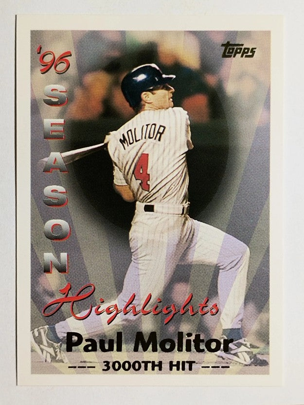1997 Topps #463 Paul Molitor SH