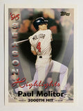 1997 Topps #463 Paul Molitor SH