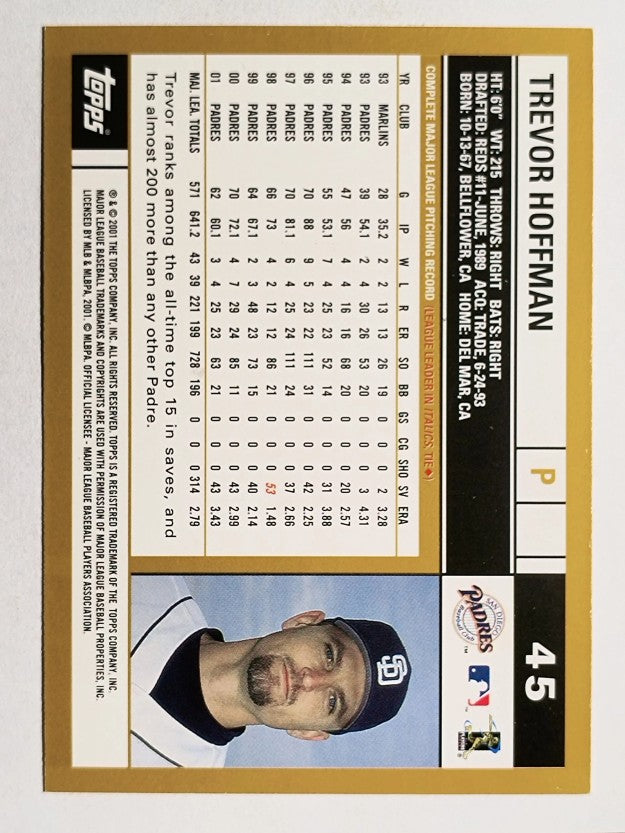 2002 Topps #45 Trevor Hoffman