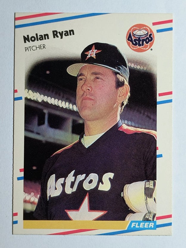 1988 Fleer #455 Nolan Ryan