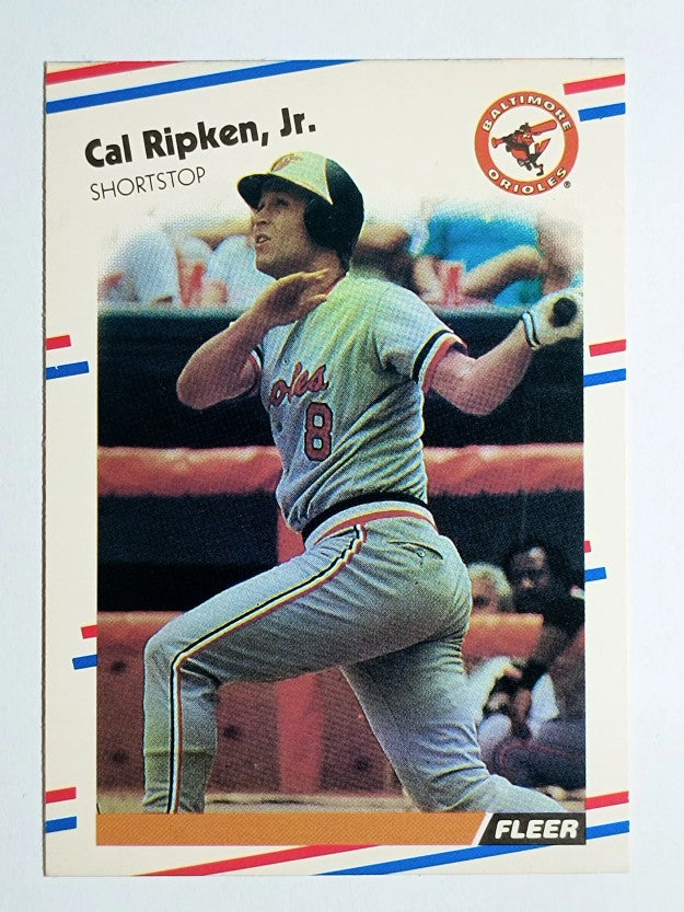 1988 Fleer #570 Cal Ripken