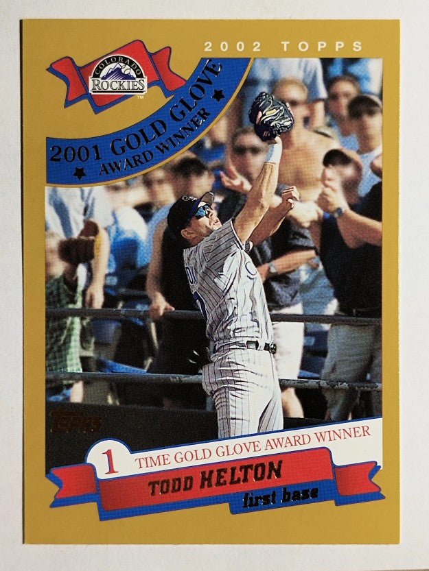 2002 Topps #707 Todd Helton GG