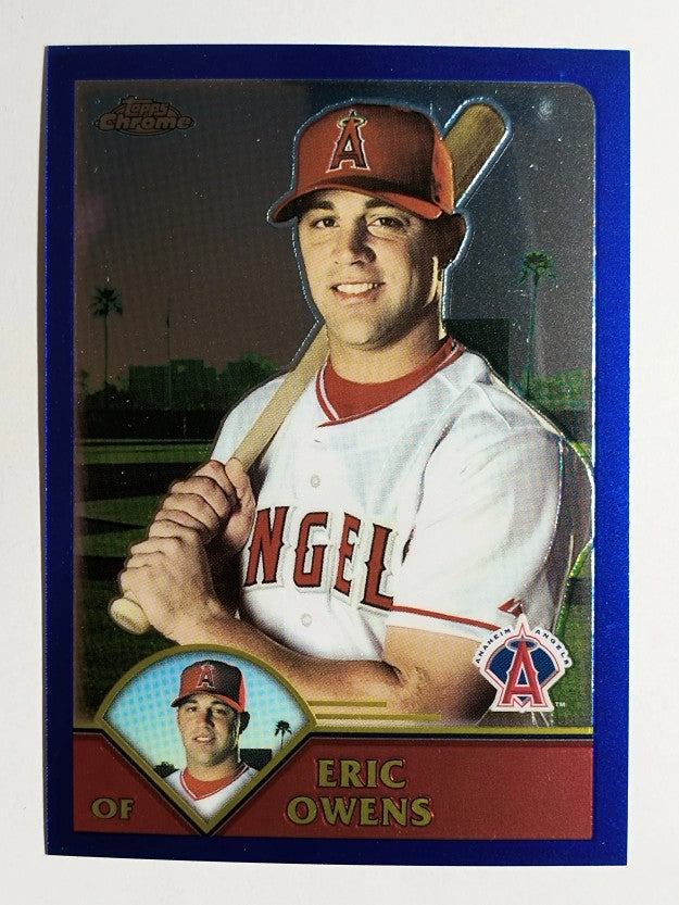 2003 Topps Chrome #229 Eric Owens
