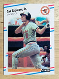1988 Fleer #570 Cal Ripken