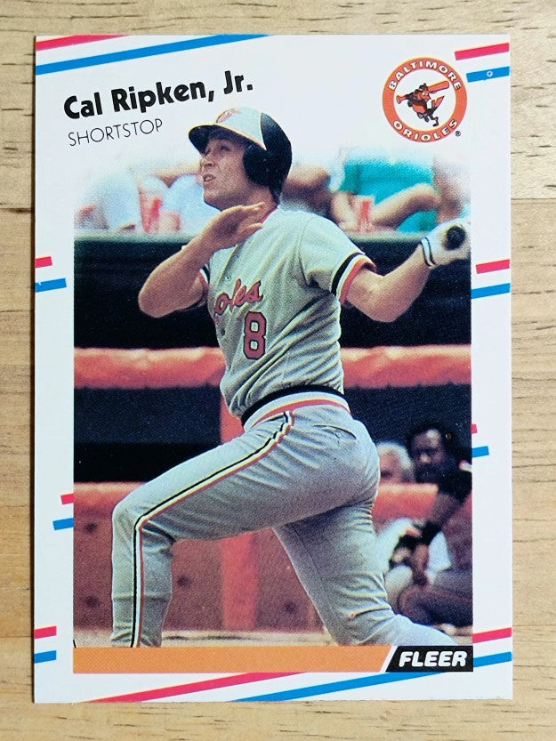 1988 Fleer #570 Cal Ripken