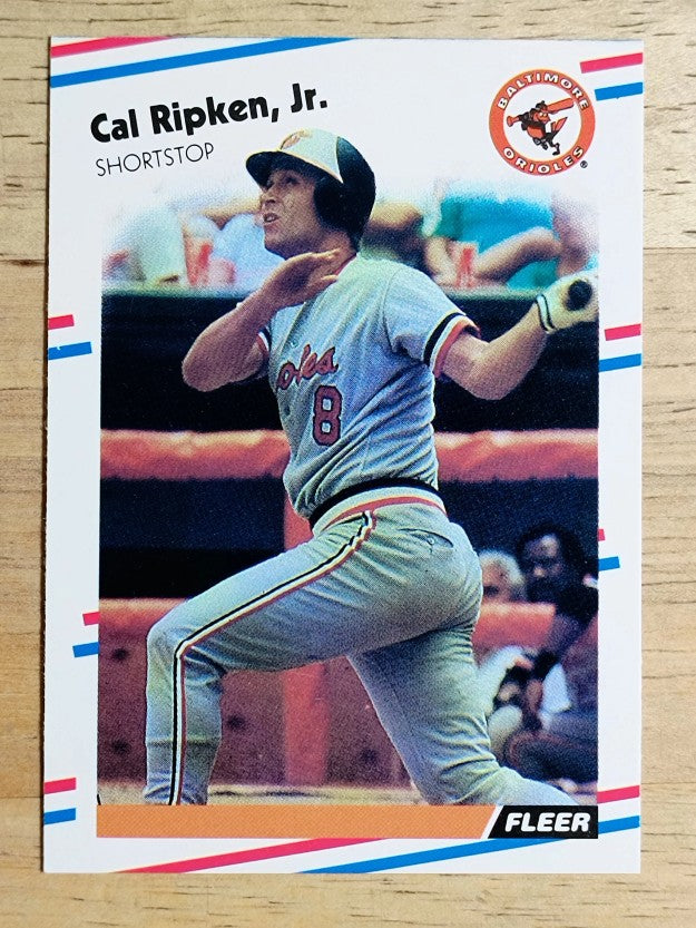 1988 Fleer #570 Cal Ripken