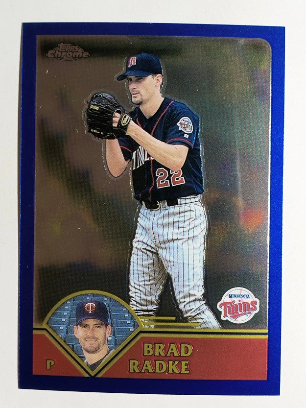 2003 Topps Chrome #270 Brad Radke