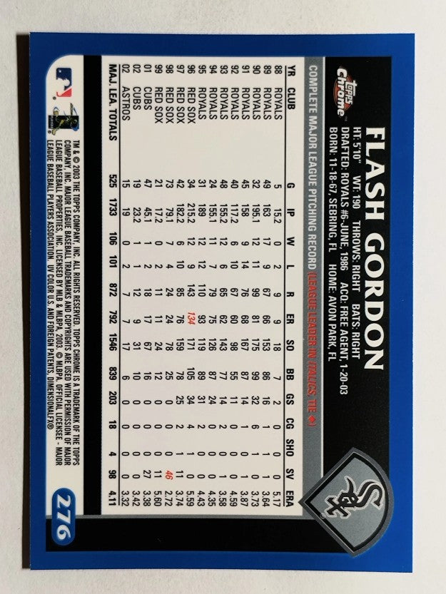 2003 Topps Chrome #276 Flash Gordon