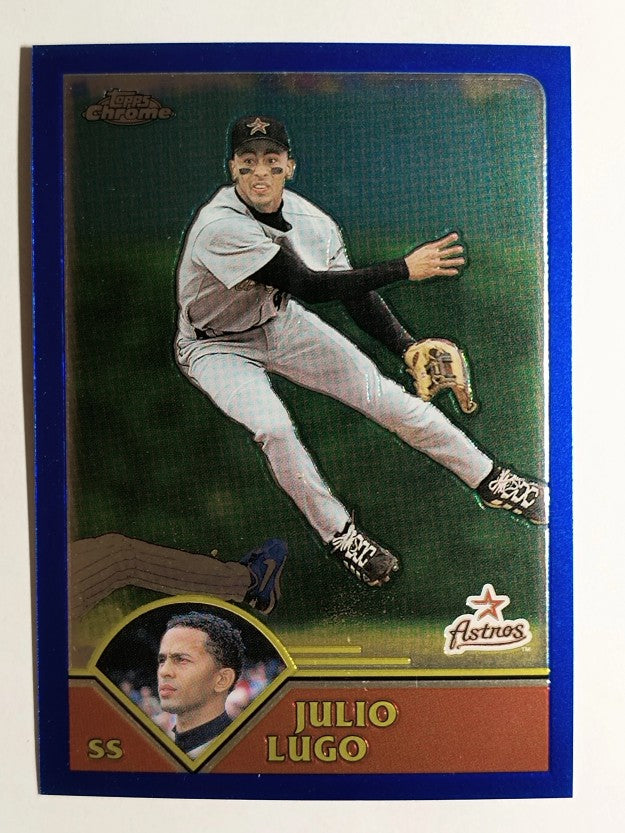 2003 Topps Chrome #284 Julio Lugo