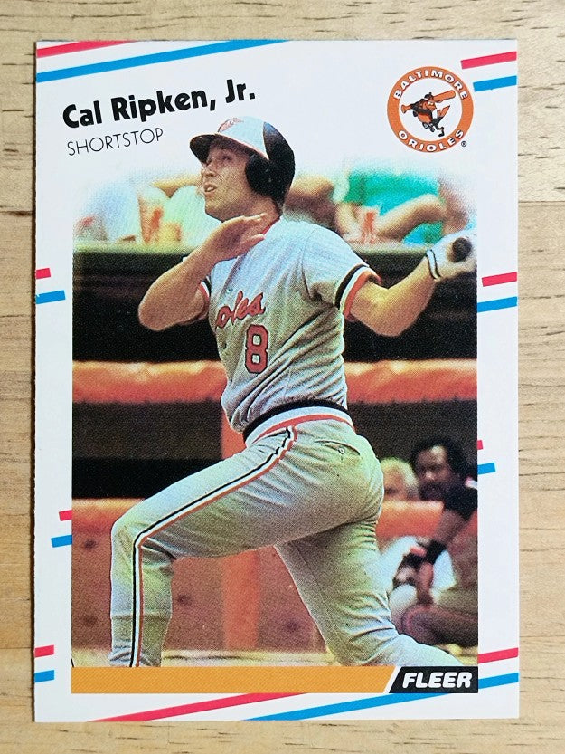 1988 Fleer #570 Cal Ripken