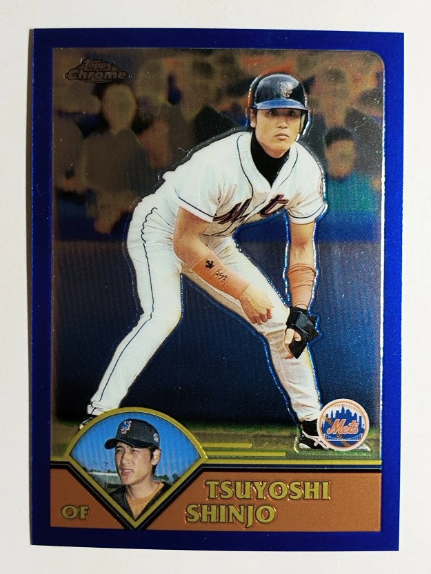 2003 Topps Chrome #291 Tsuyoshi Shinjo