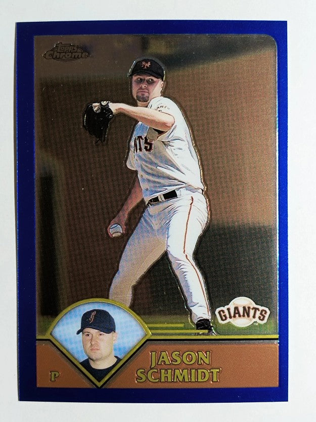 2003 Topps Chrome #302 Jason Schmidt