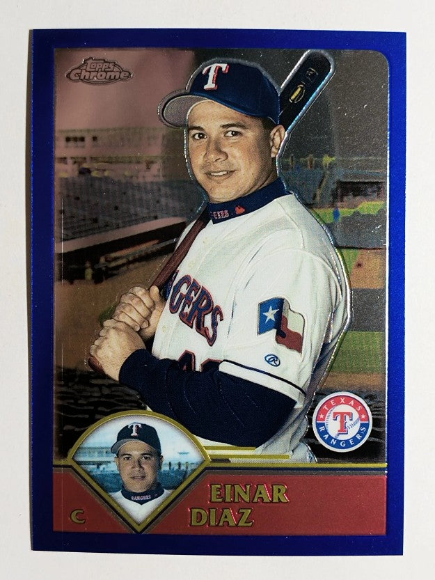 2003 Topps Chrome #304 Einar Diaz