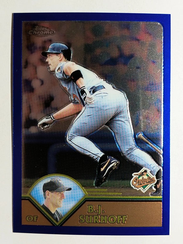 2003 Topps Chrome #338 B.J. Surhoff