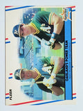 1988 Fleer #624 Mark McGwire/Jose Canseco