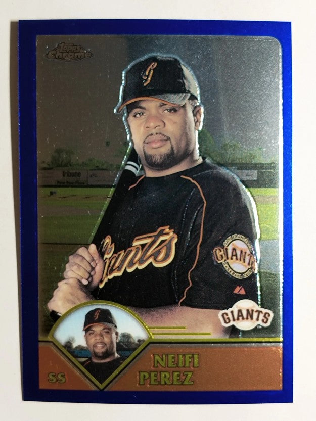 2003 Topps Chrome #346 Neifi Perez