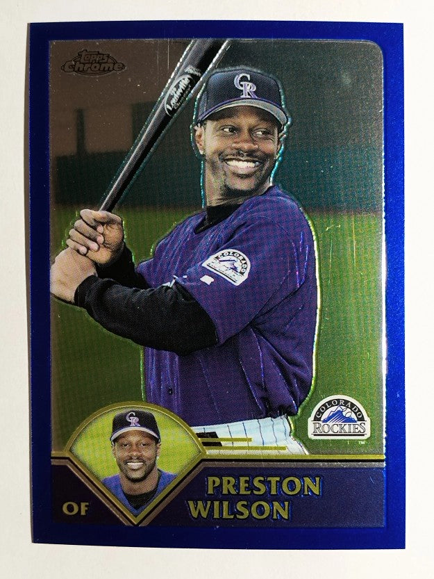 2003 Topps Chrome #347 Preston Wilson