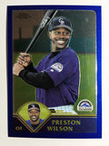 2003 Topps Chrome #347 Preston Wilson