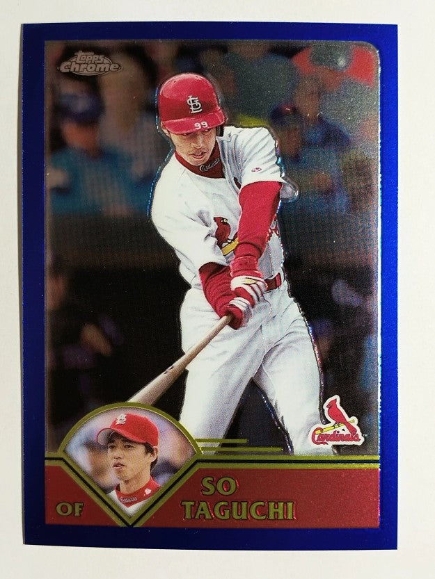 2003 Topps Chrome #379 So Taguchi