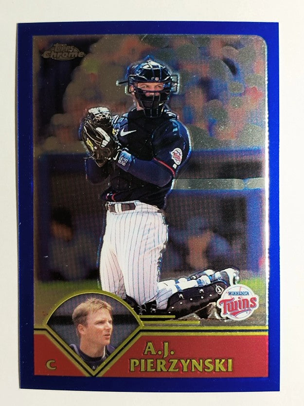 2003 Topps Chrome #412 A.J. Pierzynski