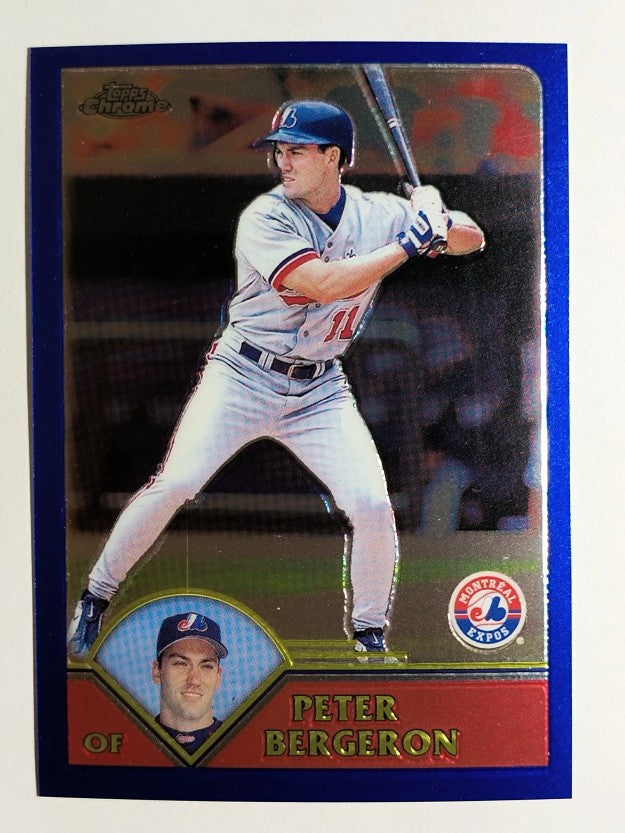 2003 Topps Chrome #413 Peter Bergeron