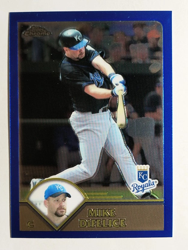 2003 Topps Chrome Traded #T54 Mike Difelice
