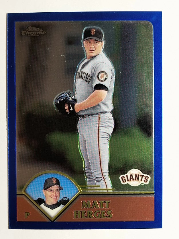 2003 Topps Chrome Traded #T101 Matt Herges