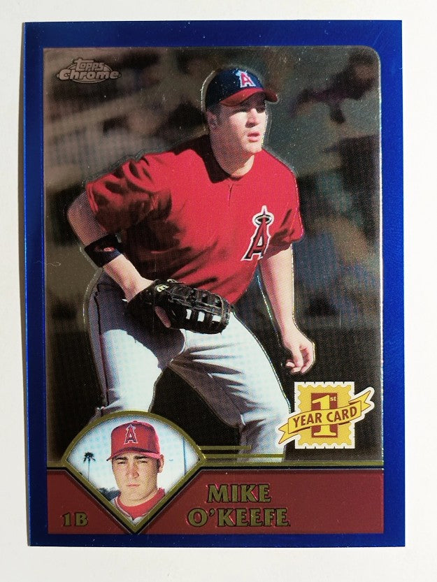 2003 Topps Chrome Traded #T180 Mike O?Keefe FY RC