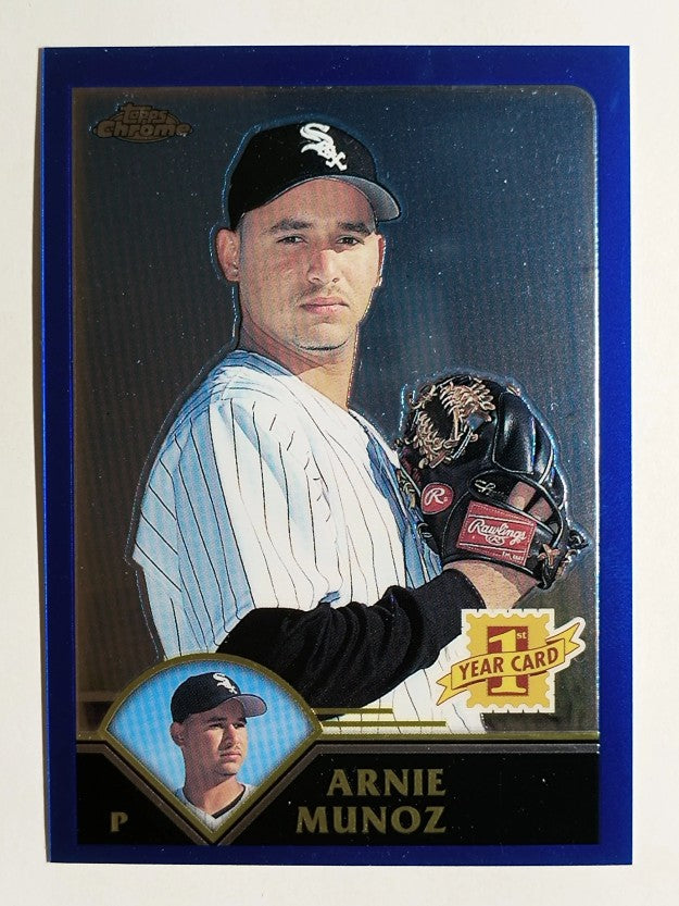 2003 Topps Chrome Traded #T203 Arnie Munoz FY RC