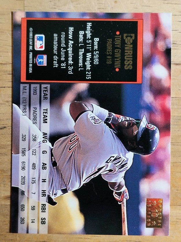 1994 Donruss Special Edition #10 Tony Gwynn
