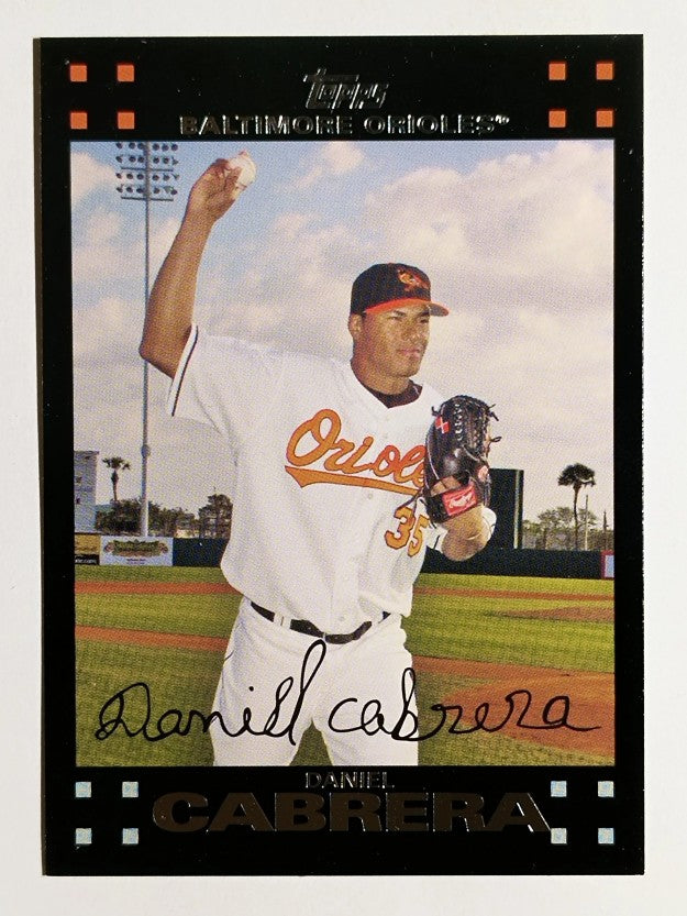 2007 Topps #54 Daniel Cabrera