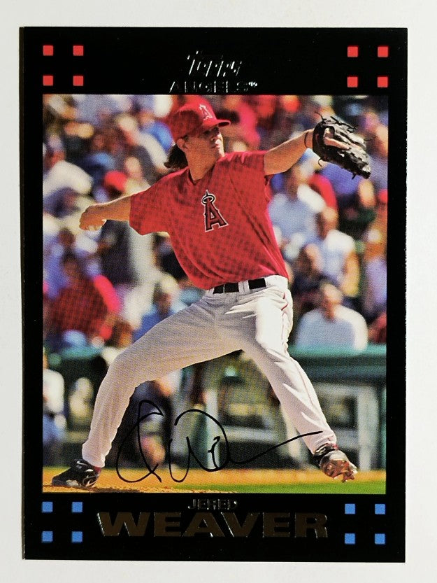 2007 Topps #75 Jered Weaver