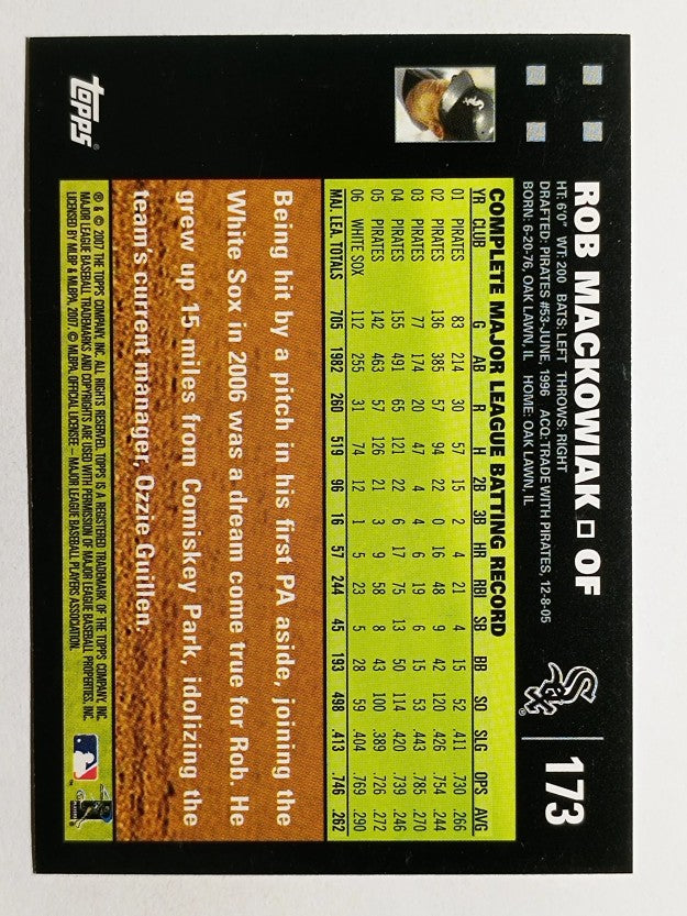 2007 Topps #173 Rob Mackowiak
