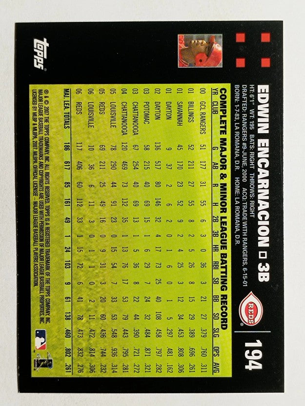 2007 Topps #194 Edwin Encarnacion