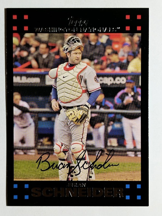 2007 Topps #214 Brian Schneider