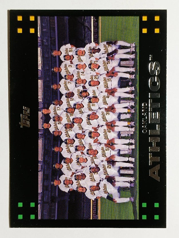 2007 Topps #227 Oakland Athletics