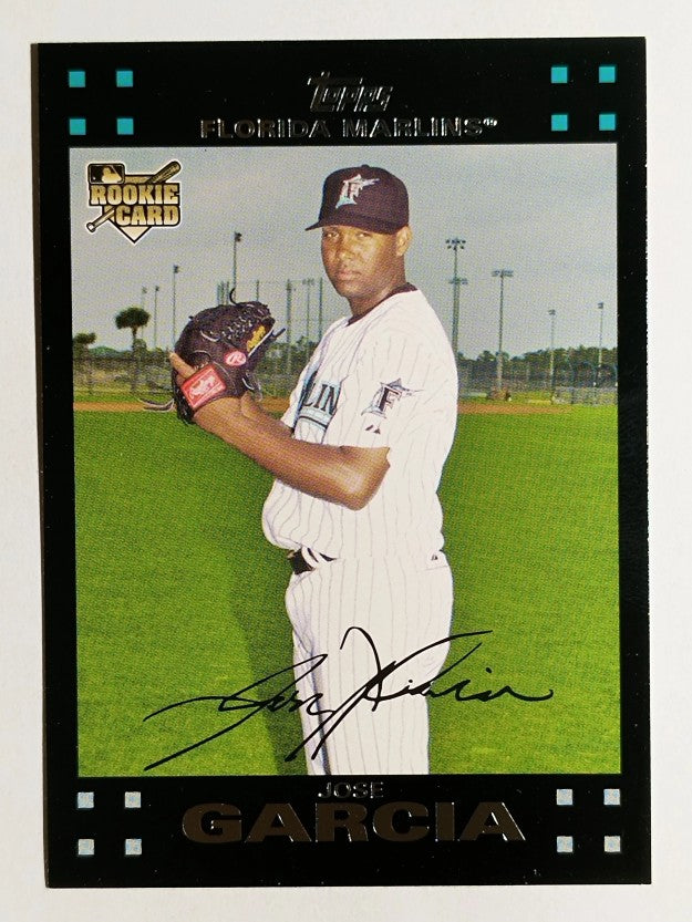 2007 Topps #287 Jose Garcia RC
