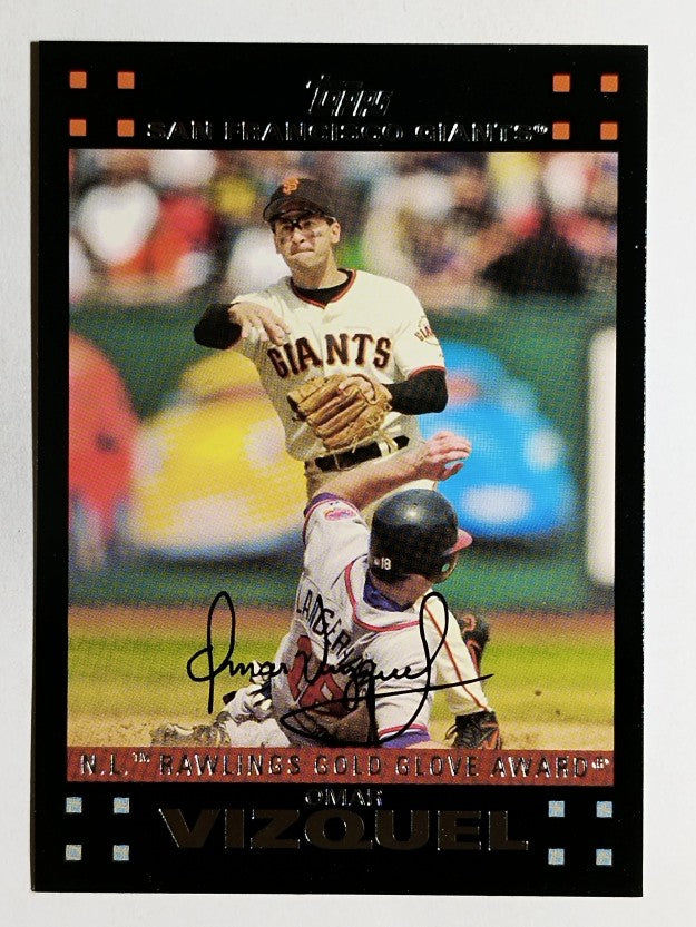 2007 Topps #317 Omar Vizquel GG