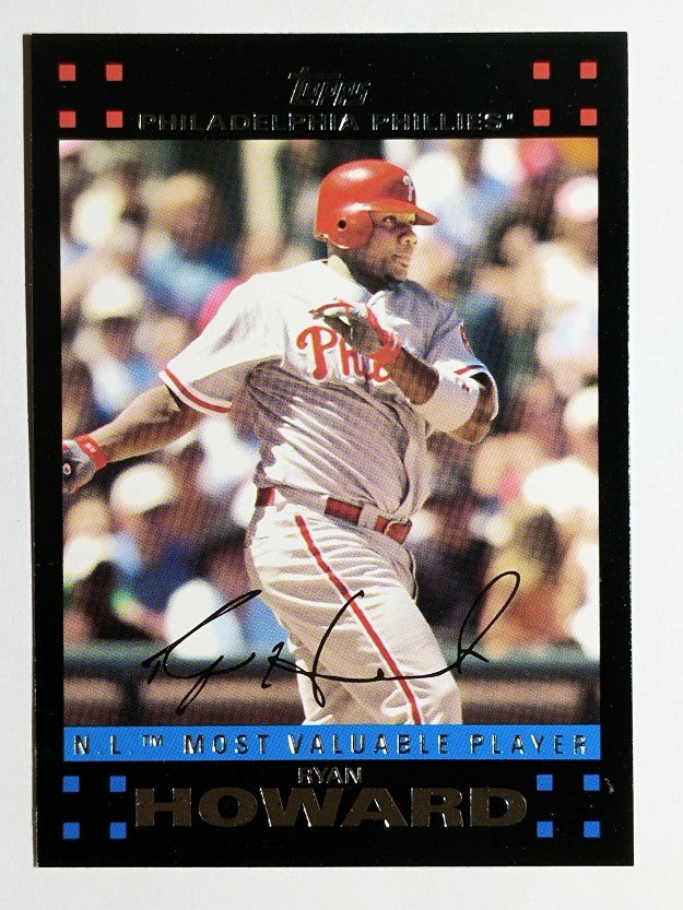 2007 Topps #322 Ryan Howard MVP