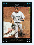 2007 Topps #375 Miguel Olivo