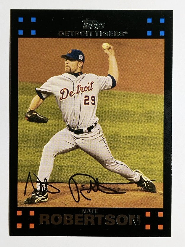 2007 Topps #387 Nate Robertson