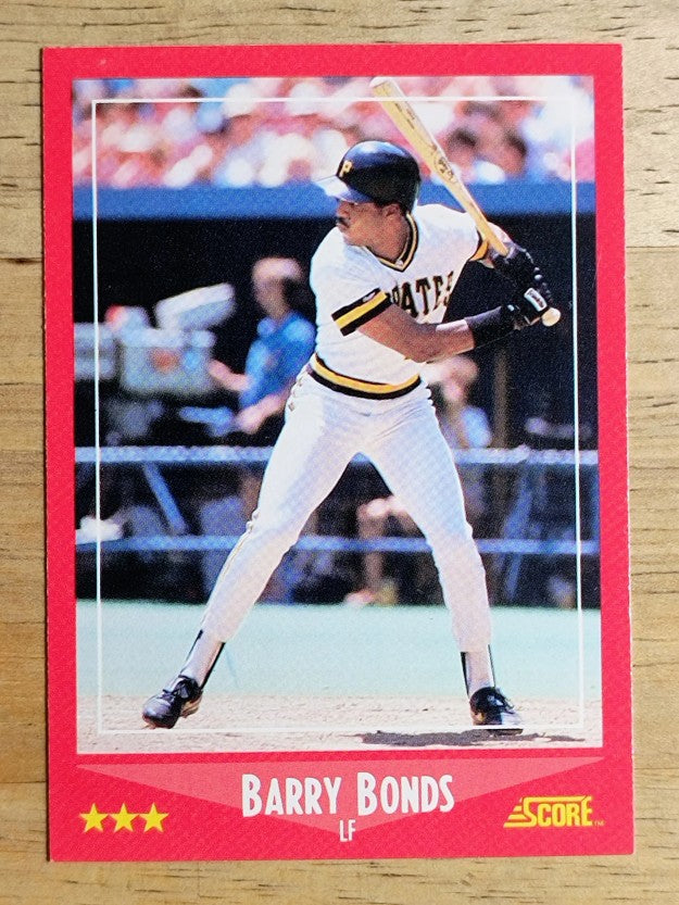 1988 Score #265 Barry Bonds