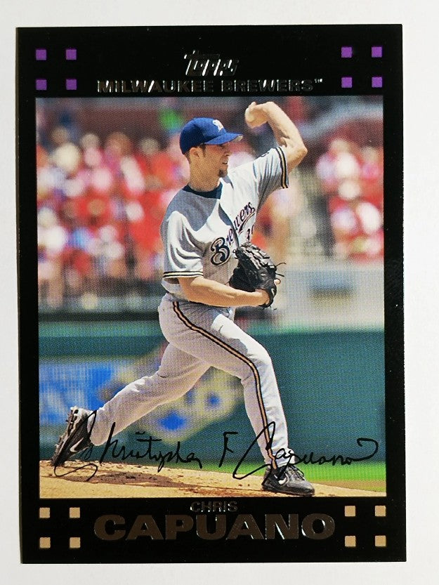 2007 Topps #396 Chris Capuano